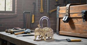 High Quality Brass Keyed <b>Padlock</b> New Wholesale Heavy Duty Security Key <b>Padlock</b> Safety First - Product Image 3