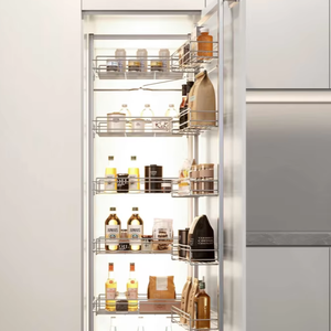 JY Project Customized Ready Assemble Modular Kitchen Wall Cabinet Base Cabinet <b>Drawers</b> European Style Modern Kitchen Cabinets - Product Image 5