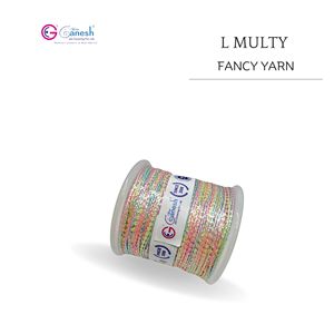 Premium L- MULTY Fancy <b>Yarn</b> Fancy <b>Sequin</b> <b>Yarn</b> High Quality Sparkling Thread for Knitting Crocheting and Weaving - Product Image 3