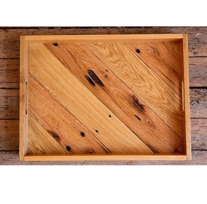 Plateau en bois durable fait main avec finition lisse pour servir des boissons, du thé, du café et des aliments disponibles dans le monde entier. - Product Image 1