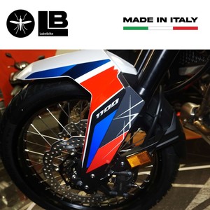 Adesivi Protettivi 3D Personalizzati per Forcella, Decorazioni per Moto Compatibili con Honda Africa Twin 1100 Modello 2022 - Product Image 3
