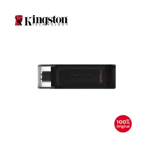 คิงส์ตัน USB แฟลชไดรฟ์ USB 3.2ประเภท-C 32 64 128กิกะไบต์ DT70