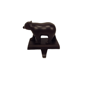 Aluminium Metal Made Polar Bear <b>Stocking</b> <b>Holder</b> for Home Decoration Uses Manufacture in India Low Prices - Product Image 1