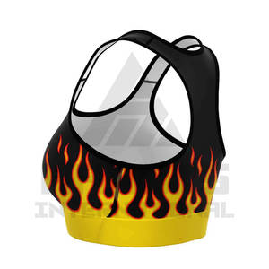 Impression par sublimation vente chaude 2025 soutien-gorge de sport pour femmes soutien-gorge de sport sans couture à soutien moyen - Product Image 2