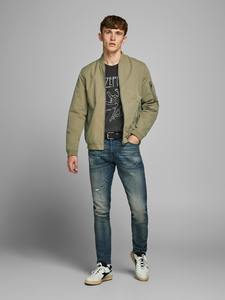 Blouson d'aviateur pour hommes coupe étroite logo et design personnalisés blouson d'aviateur de vol léger et manteaux blouson d'aviateur décontracté pour hommes - Product Image 3