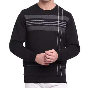 Ropa de calle de temporada, sudadera básica de algodón mezclado, tela cómoda y transpirable, sudadera de moda personalizada para hombres - Product Image 1