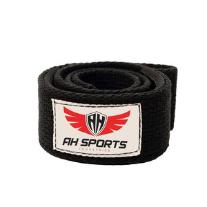 Correas de levantamiento de muñeca acolchadas de neopreno de alta calidad, correas de algodón para entrenamiento físico con soporte de calidad para levantamiento de pesas - Product Image 1