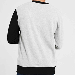 Sudadera de manga larga para hombre de alta calidad con diseño de panel Sudaderas de invierno personalizadas - Product Image 4