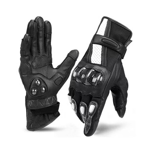 Gants de moto en cuir véritable de vache vieilli, couleur personnalisée, qualité supérieure, dernier design sur mesure, vente en gros à bas prix - Product Image 1