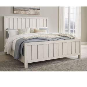 Cadre de lit à plateforme en bois de teck massif de style moderne Mobilier de chambre à coucher King Size - Product Image 3