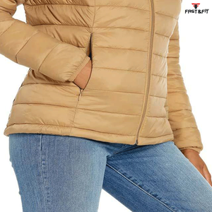 Chaquetas Acolchadas Largas de Algodón para Mujer, Diseño Personalizado, Transpirables, Impermeables, Resistentes al Viento, Hechas a Mano en Pakistán - Product Image 4
