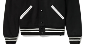 Veste de baseball OEM High Street pour hommes Combo durable en laine et cuir PU avec logo personnalisé brodé à l'avant pour l'hiver - Product Image 4