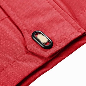 Chaqueta de senderismo para hombre, cortavientos impermeable, chaqueta ligera con capucha, logotipo personalizado, tela impermeable - Product Image 6