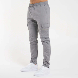 Pantalones cargo ligeros para todas las estaciones para hombre, bolsillos utilitarios, material transpirable para uso activo y estilo informal de viaje - Product Image 1