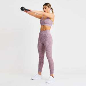 Ensemble 2 pièces de yoga et de sport pour femmes 2024, léger, taille élastique, respirant, manches longues, impression de logo personnalisée - Product Image 6