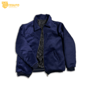 แจ็คเก็ตวาร์ซิตี้ผู้ชาย TESSUTO ออกแบบเอง ผ้าขนสัตว์ 100% คอจีน กันลม หนา สำหรับฤดูหนาว พร้อมบริการ OEM - Product Image 4