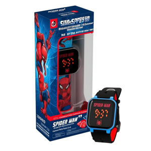 SPIDERMAN Classic SPD4987 Watch Water Resistant Analog-Digital with Stop Watch Alarm Features Customized <b>Battery</b> Plastic Band - Product Image 3