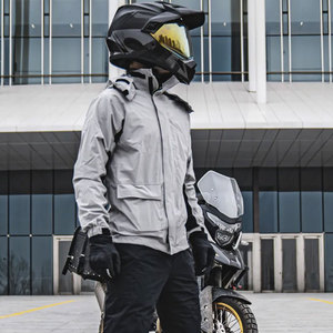 Vêtements de sport en cuir sur mesure, uniformes de moto, légers, respirants, imperméables, coupe-vent, de haute qualité, logo personnalisé pour hommes et femmes - Product Image 4