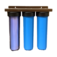 Purificateur d'eau de pré-filtration de support mural en acier inoxydable de 20 pouces