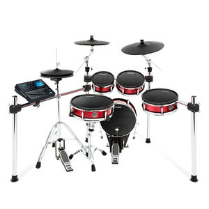 El Mejor Set de Batería Acústica Profesional de 6 Tambores, 4 Platillos, Bombo y Caja de Arce para Instrumentos Musicales - Product Image 2