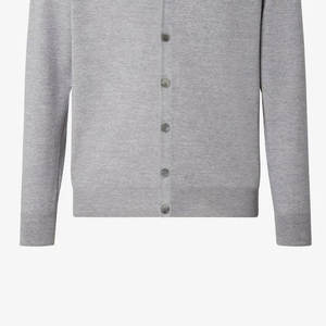 Venta directa de fábrica Mejor estilo Hombres Cardigans Color sólido y patrón sólido Diseño personalizado Hombres Cardigans - Product Image 5