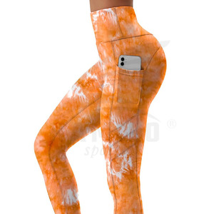 Customized Quick Dry Women's Fitness <b>Leggings</b> Stretchable XL Pants With Seamless Print <b>Pattern</b> for Online Sale - Product Image 6