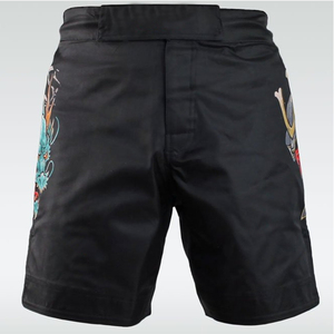 Pantalones cortos MMA de diseño personalizado al por mayor de alta calidad pantalones cortos MMA para hombres cintura pantalones cortos MMA para la venta para hombres OEM - Product Image 2