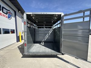 Comprar Nuevo Remolque para Ganado 2026 S&S Dura Line Silver Trim 6x16 3500kg Bumper Pull en Oferta/Oferta Combinada - Product Image 4