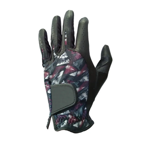 Gants de golf blancs pour femmes en cuir PU Design respirant pour main gauche et droite Accessoire de sport le plus vendu - Product Image 1