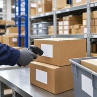 Étiquette adhésive rectangulaire personnalisée RFID pour puce NFC, idéale pour la promotion en supermarché et le suivi des actifs en épicerie