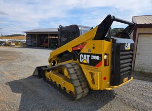 CATERPILLAR 299D2 Skid Steer Loader EROPS Cab Heat & AC Advanced Display w/ <b>Camera</b> High Flow Auxiliary hydraulics Crawler Loader - Product Image 3