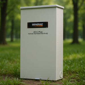 Interruptor de Transferencia Automática Trifásico Generac 200A K10179-002 - Product Image 3