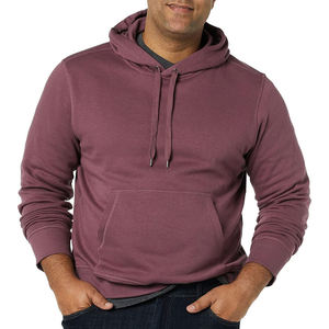 Mens <b>Plain</b> <b>Hoodie</b> Custom Logo Printing - Product Image 5