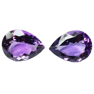 Piedra de Amatista Natural de 5*3 mm, Corte Pera, Amatista Púrpura Natural Brasileña de Alta Calidad, Piedra para Joyería Fina, Precios al por Mayor - Product Image 2