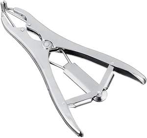 Pinzas Aplicadoras de Anillos de Goma Elastrator de Acero Inoxidable, Instrumentos Veterinarios de Castración, Modelo TA 401 con Certificación CE - Product Image 2