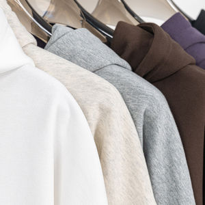 เสื้อวอร์มผ้าฟลีซแบบสวมหัวมีฮู้ดสำหรับฤดูหนาวทรงโอเวอร์ไซส์440gsm ใส่ได้ทั้งชายและหญิง - Product Image 4