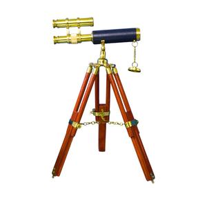 MetalEdge Craft Nuevo Trípode para Telescopio Náutico de Bajo Costo, Funda de Cuero de Primera Calidad, Regalo Único para Amantes de la Nautica - Product Image 2