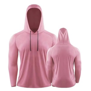 Sudadera con Capucha Deportiva de Pesca con Cremallera para Hombre, Personalizada, Manga Larga, 100% Poliéster, Transpirable, Impermeable, Cortavientos, UPF 50, Talla Grande - Product Image 3
