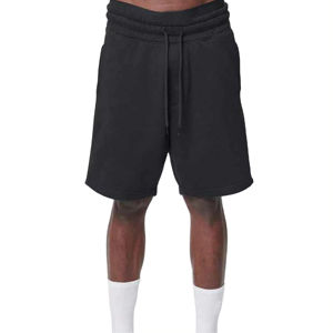 Nouveaux shorts en coton éponge 2026 pour hommes, shorts de sport décontractés, joggers à taille élastique, pantalons de sport hip-hop pour garçons - Product Image 1
