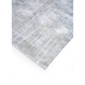 Alfombra de Lana Geométrica Gris y Negra Vintage, Anudada a Mano, Tradicional China, Rectangular, para Sala de Estar, Pasillo, Modelo Pae-711 - Product Image 2