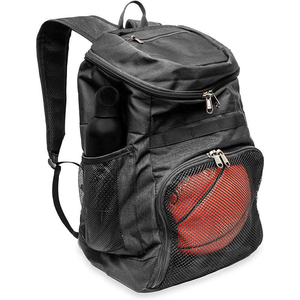 Sac à dos de basketball de qualité supérieure avec compartiment pour ordinateur portable, spacieux, pour équipement de sport en plein air, sac de sport pour les amateurs de baseball - Product Image 4