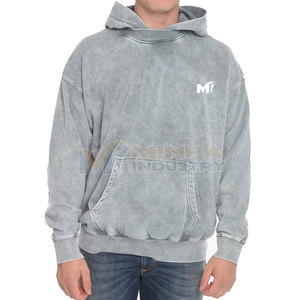 Service OEM, vente en gros de sweats à capuche pour hommes, lavage à l'acide, dernier design, fabriqué au Pakistan, sweats à capuche lavés à l'acide - Product Image 1