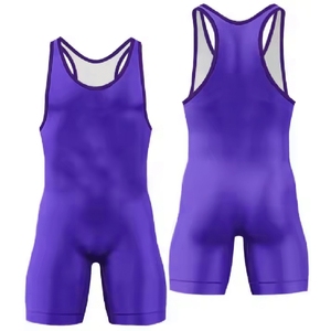 2025 personnalisé meilleure qualité adulte lutte maillots en gros vêtements sublimés - Product Image 4
