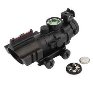 4X32 CB Black <b>Dot</b> Sight <b>Spotting</b> Scope for Hunting Adjustable Aluminum Alloy Fiber Optics 7x - Product Image 1