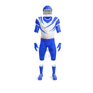 Ensemble de maillots de football américain imprimés par sublimation avec double couche de tissu uniforme grande taille de haute qualité pour homme - Product Image 5