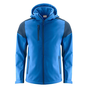 Chaqueta Softshell con Capucha Personalizada para Hombre, Diseño Urbano Elegante, Resistente al Agua, Cortavientos, para Viajes Diarios, Ropa Casual - Product Image 1