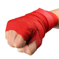 Gran oferta, envolturas de mano con logotipo personalizado, vendajes de boxeo, envolturas de mano para boxeo, envolturas de mano para Kickboxing a la venta