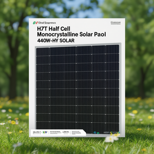 Panneau solaire monocristallin demi-cellule HJT 440W-HY SOLAR - Product Image 3
