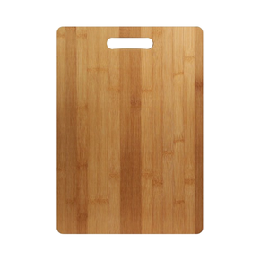 Planche à découper rectangulaire en bois écologique, ustensiles de cuisine multifonctionnels, épaisseur 1,5 cm, simple, moderne, naturel - Product Image 1