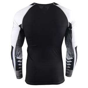 Vêtements d'entraînement athlétique Rash Guard pour hommes Rash Guards Training Gym Chemise de compression pour hommes Rash Guard pour hommes - Product Image 3
